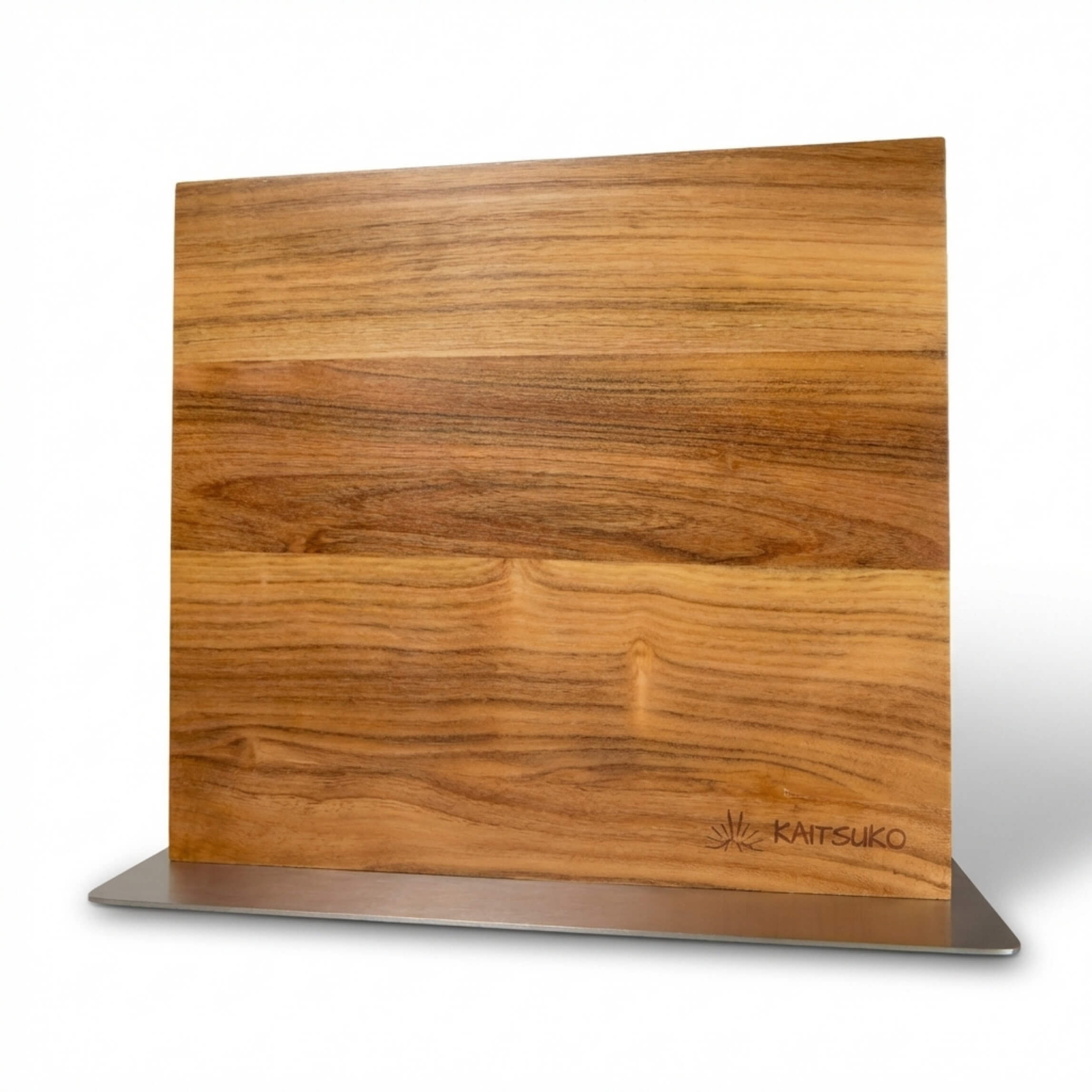 Bloc à couteaux double face en bois