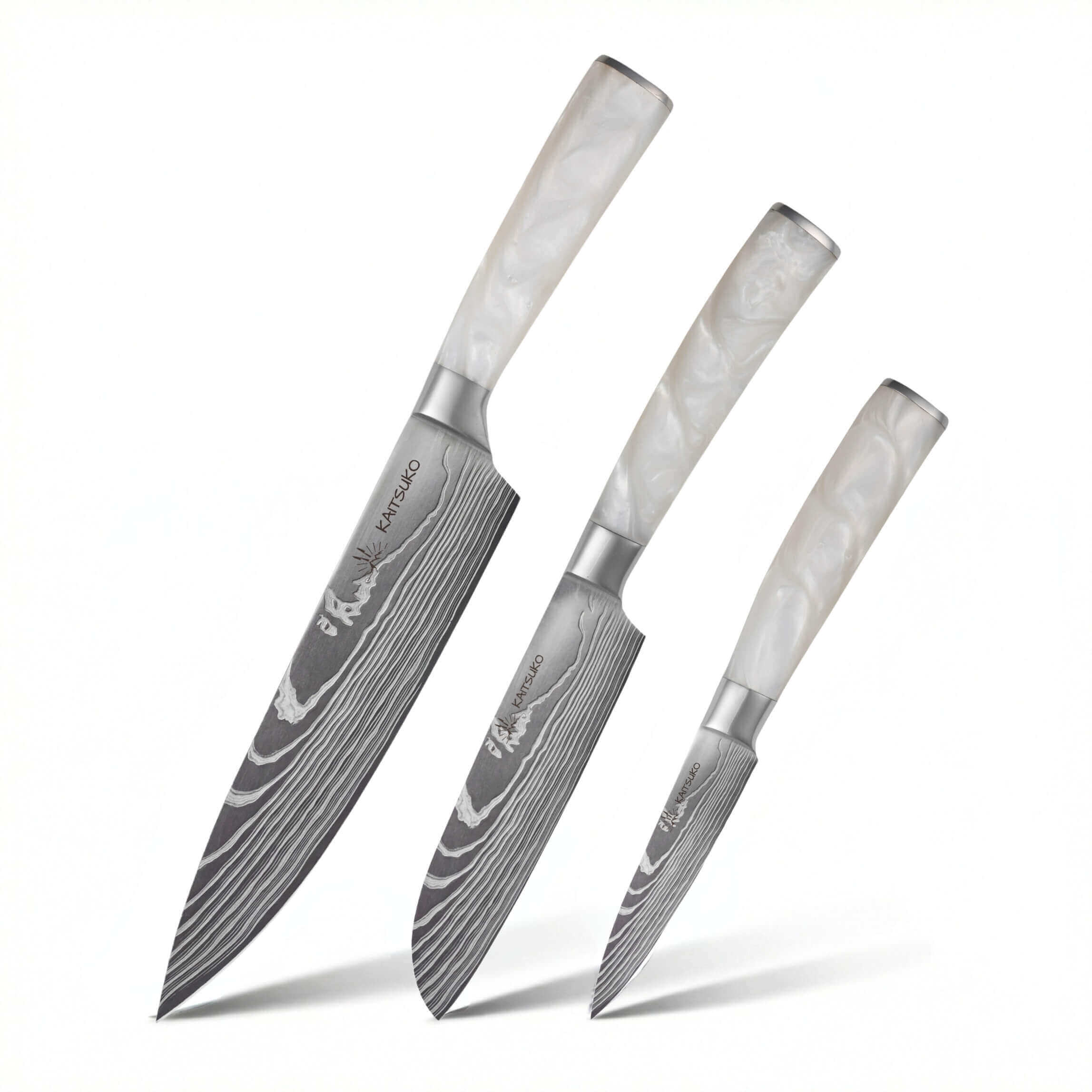 Set de 3 couteaux Japonais - Chef Tanaka