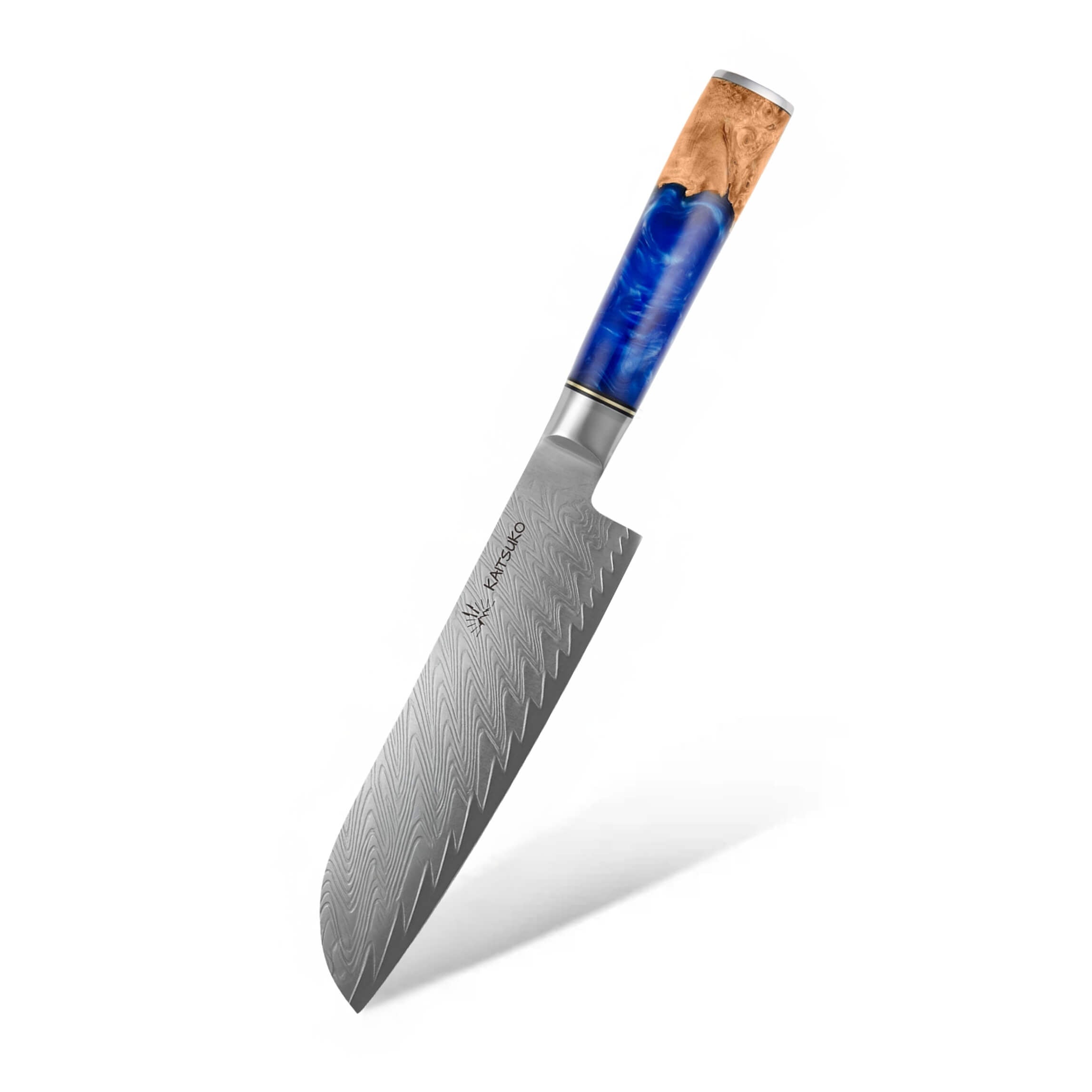 Couteau Santoku - Série Mer Jaune