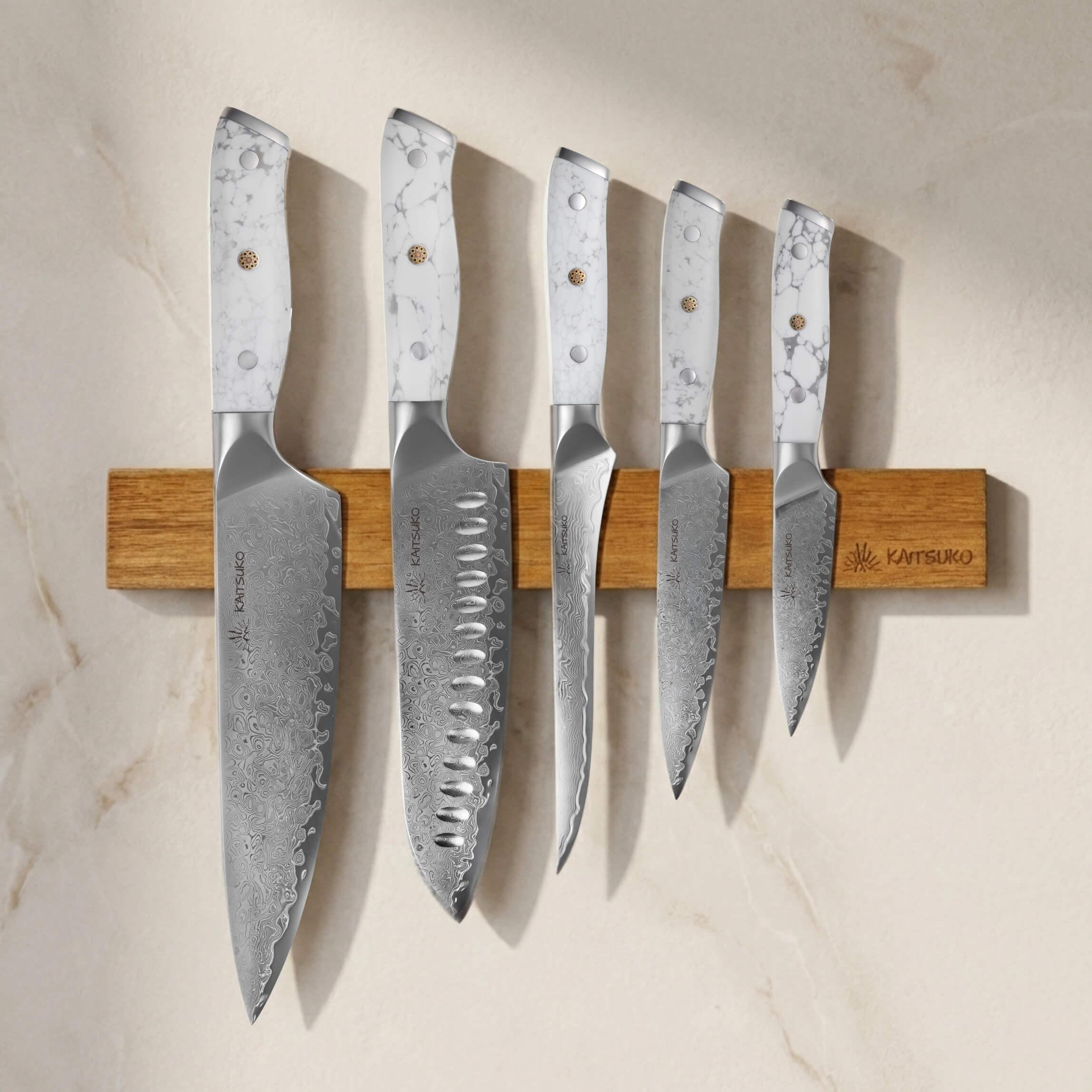 Support mural magnétique pour couteaux - 31 cm