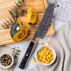 Santoku - Fibre de Carbone Japonaise