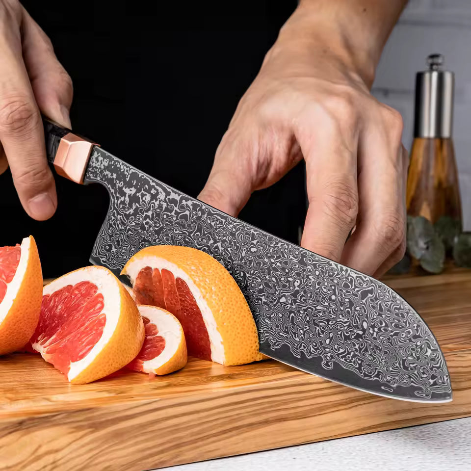Santoku - Fibre de Carbone Japonaise