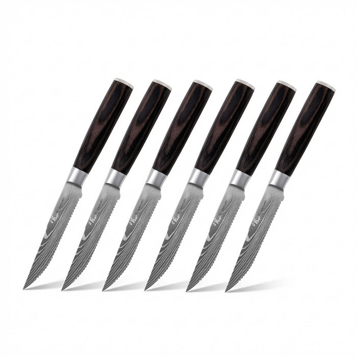 Couteau à steak - Lot de 6 - Chef Tanaka