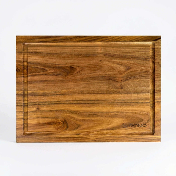 Planche à découper en bois de teck - 33x24cm