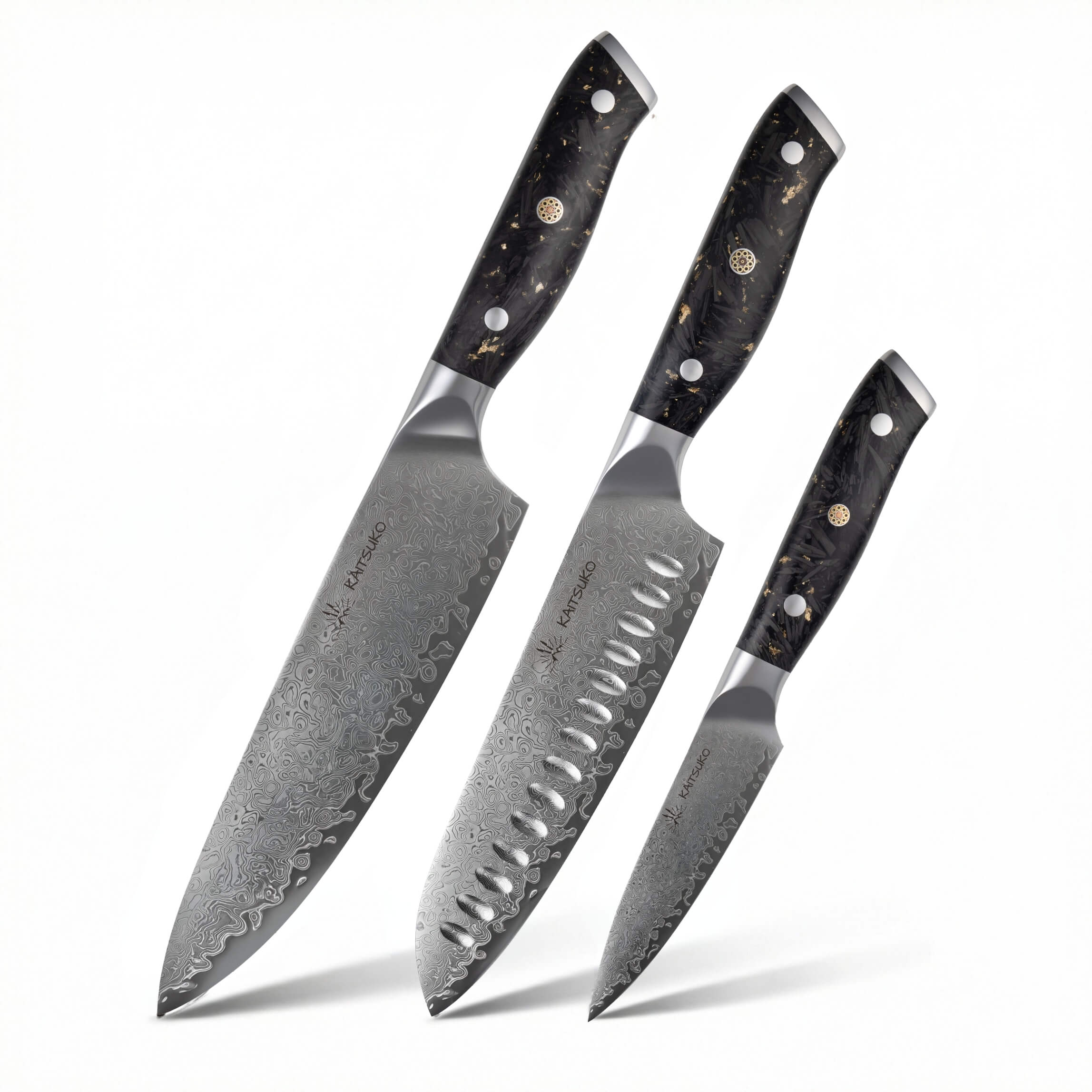 Set de 3 couteaux Japonais - Chef Yakumoto