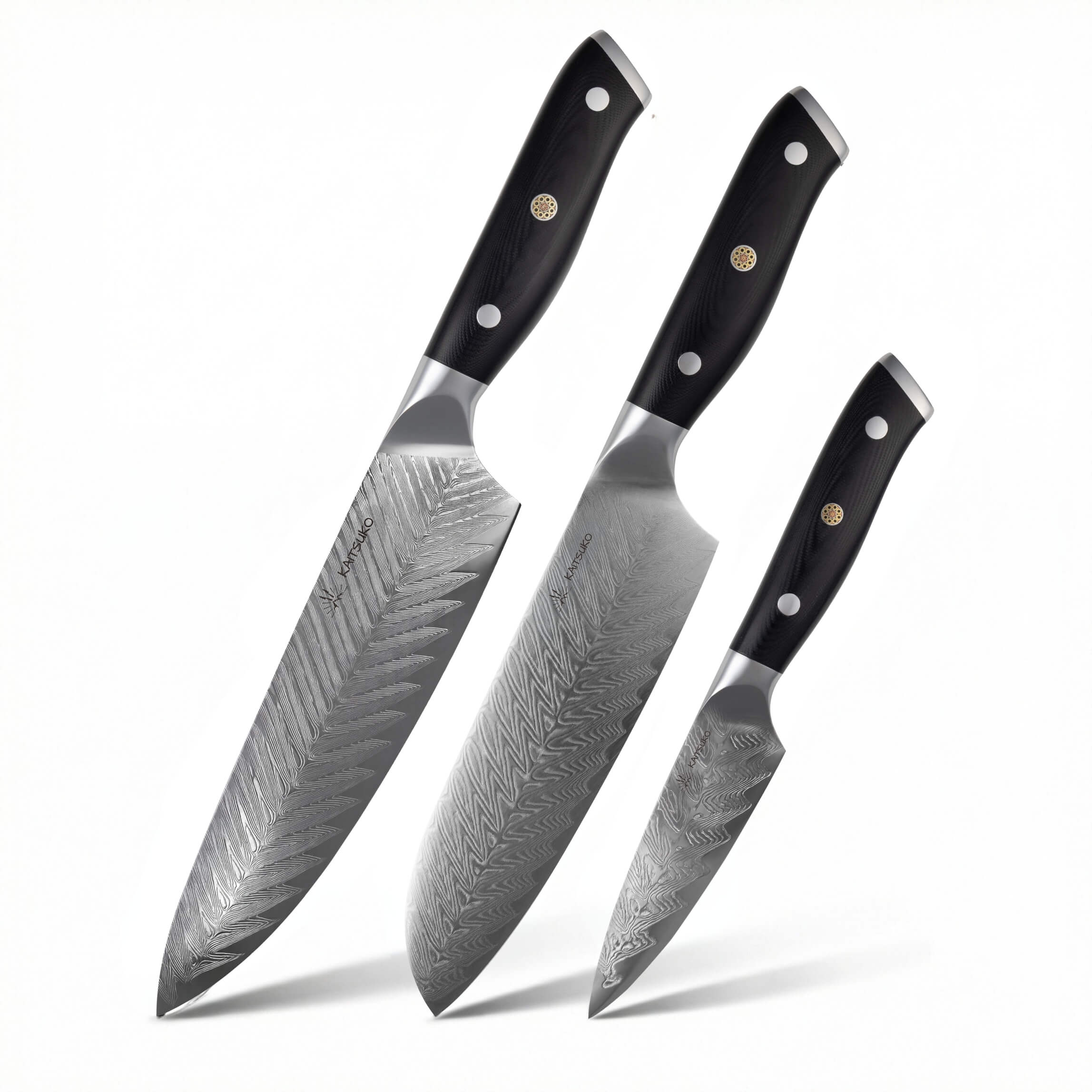Set de 3 couteaux Japonais - Chef Yakumoto