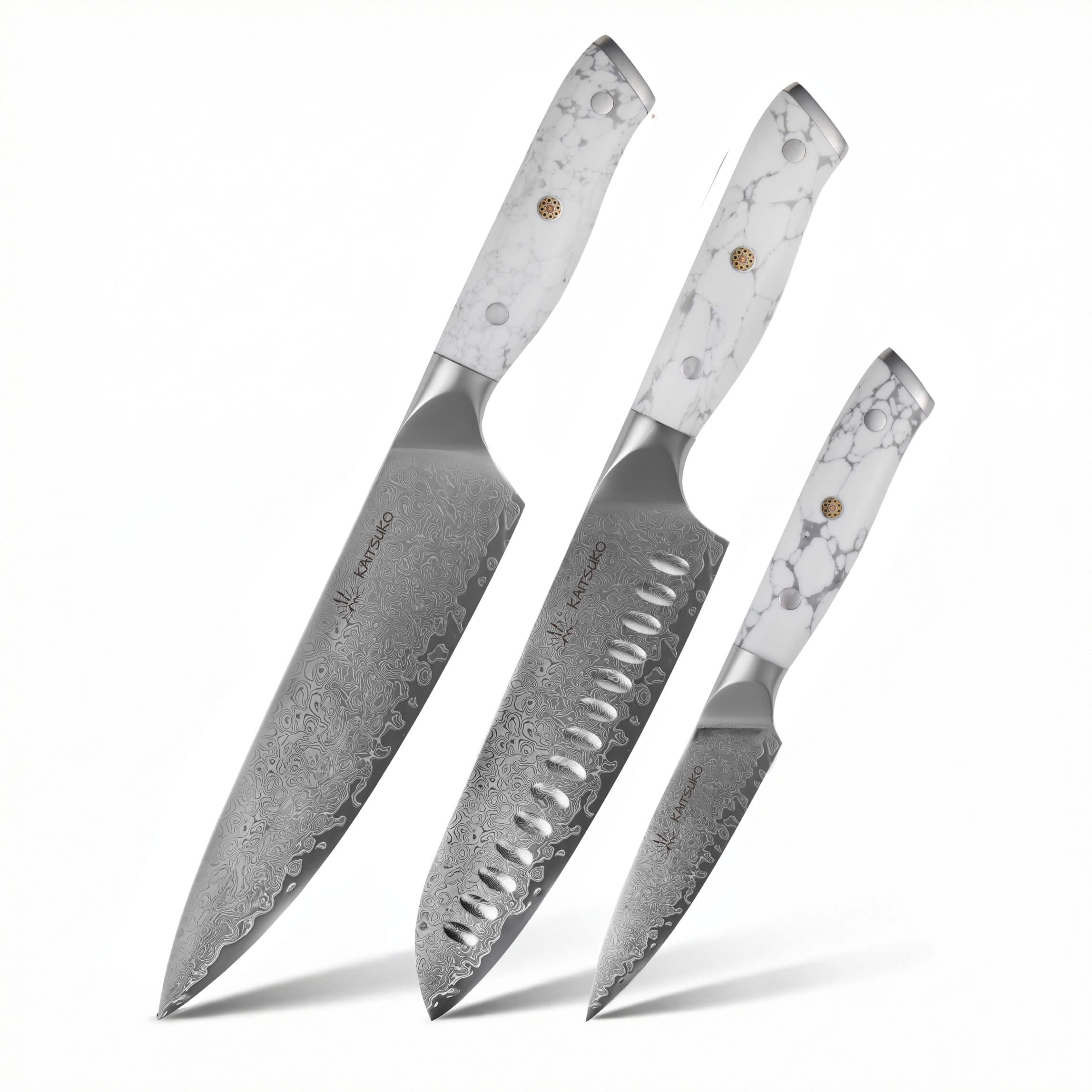 Set de 3 couteaux Japonais - Chef Yakumoto
