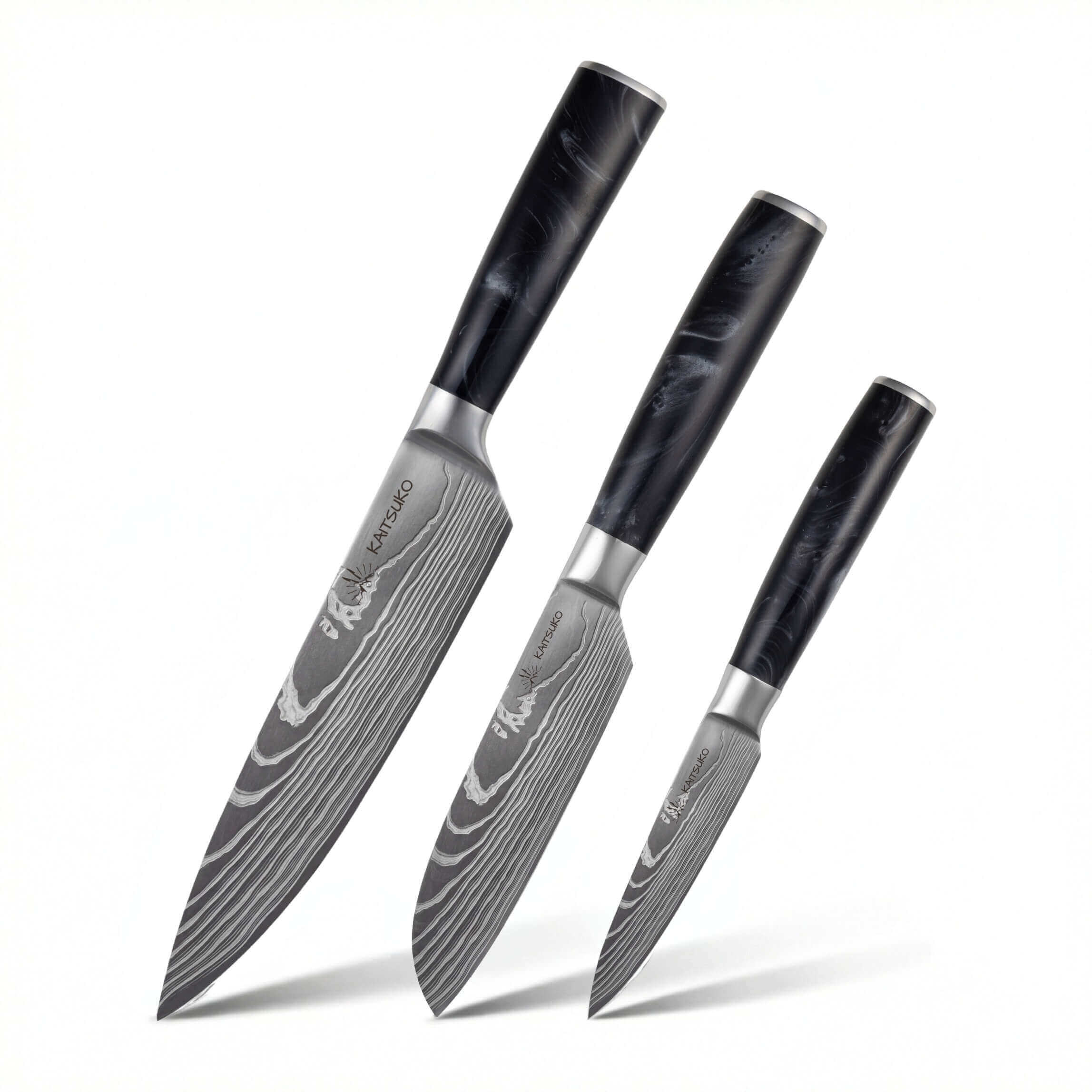 Set de 3 couteaux Japonais - Chef Tanaka
