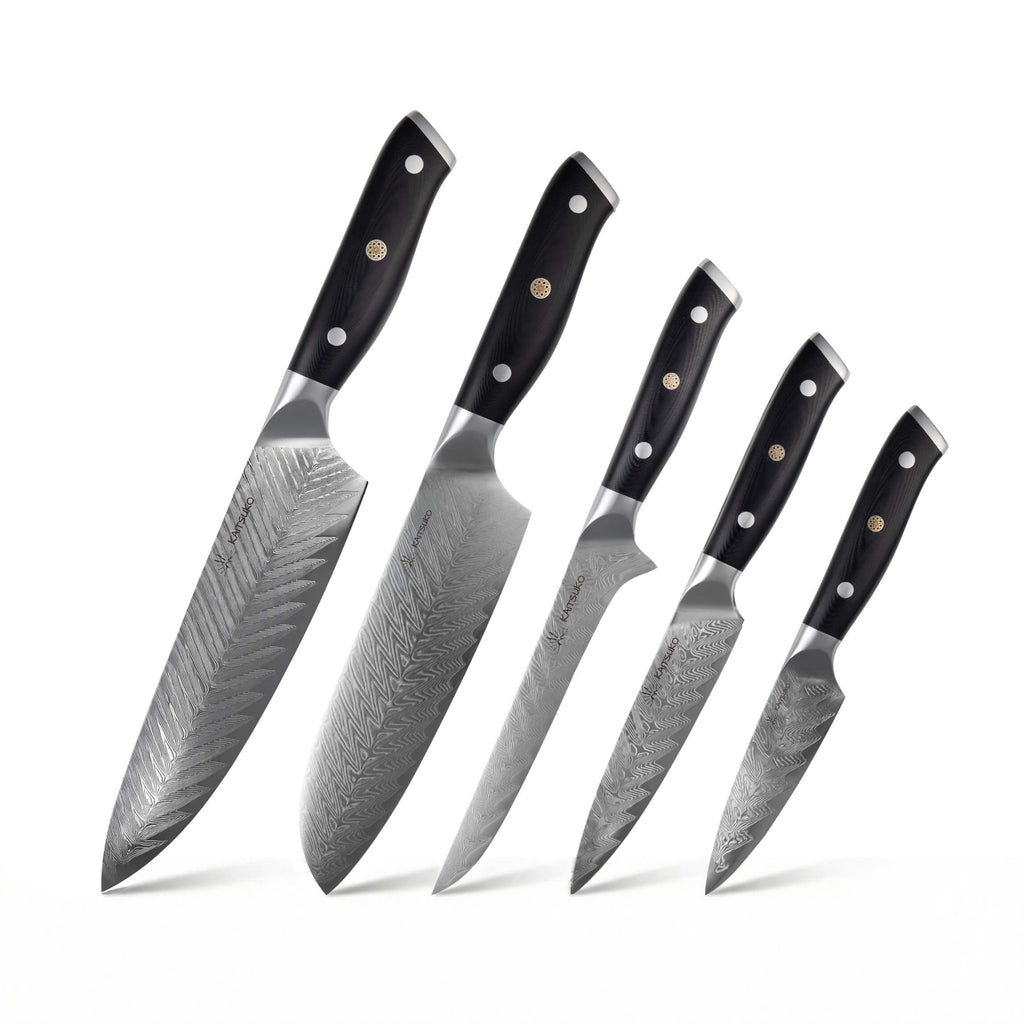 Set de 5 couteaux Japonais - Chef Yakumoto