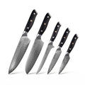 Set de 5 couteaux Japonais - Chef Yakumoto