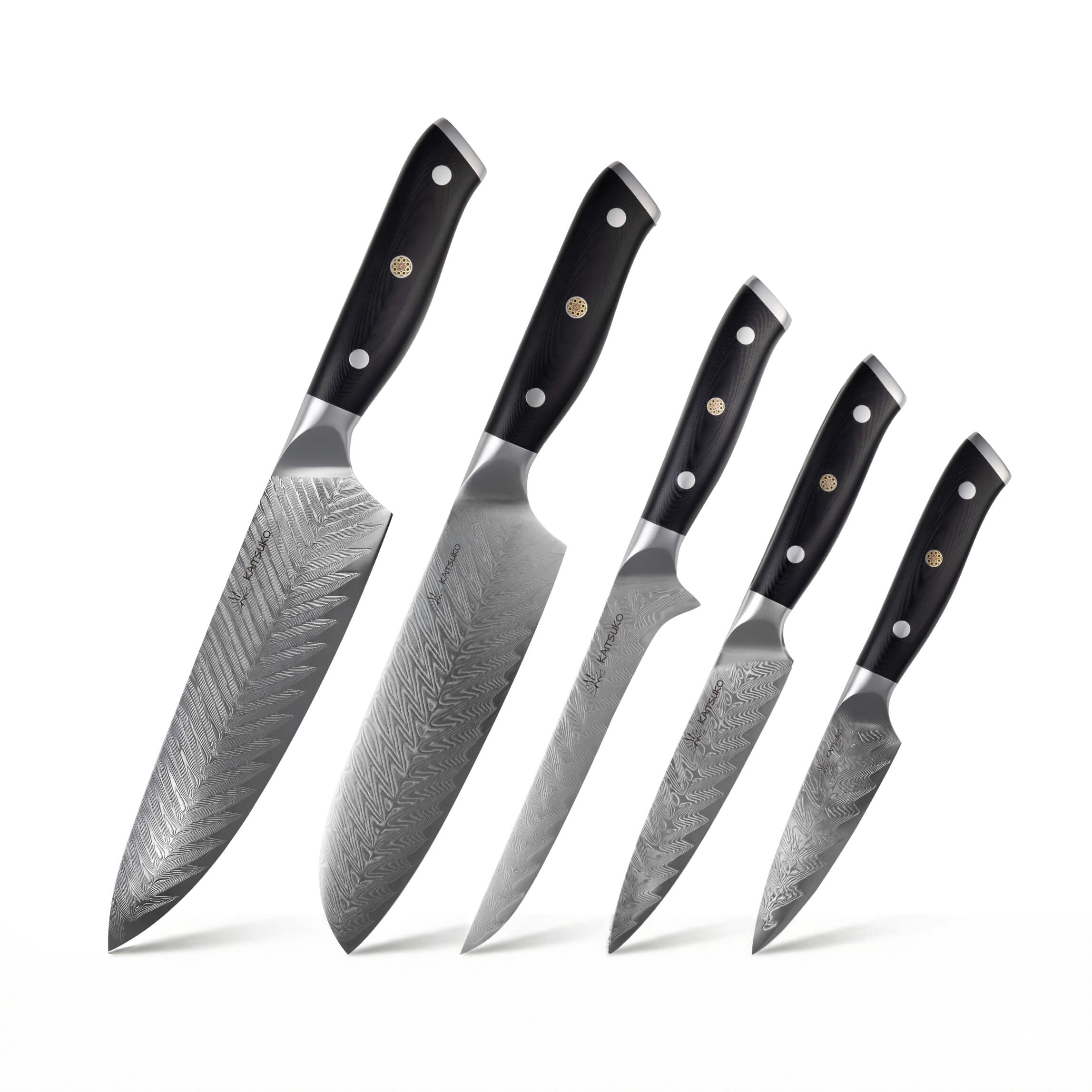 Set de 5 couteaux Japonais - Chef Yakumoto