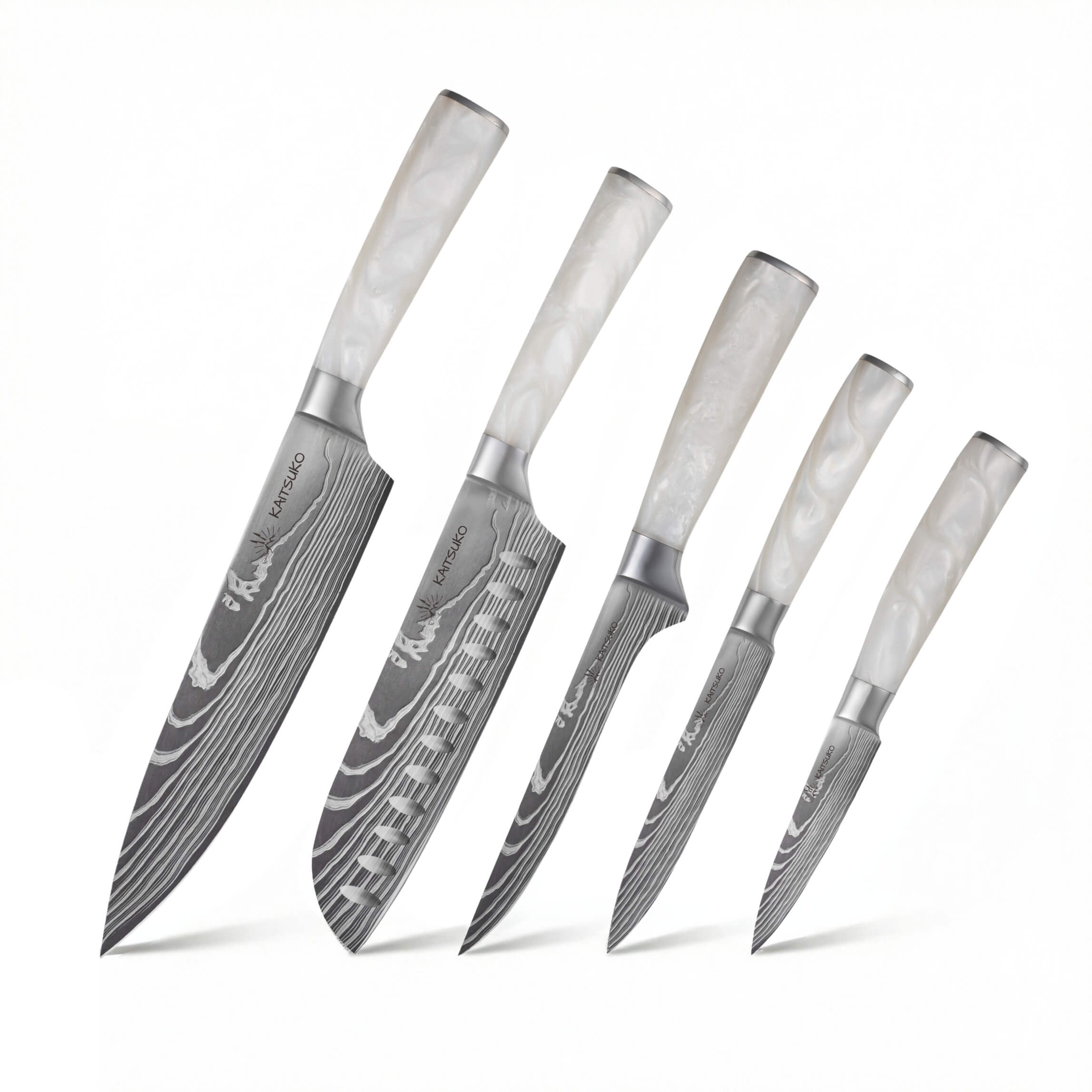 Set de 5 couteaux Japonais - Chef Tanaka