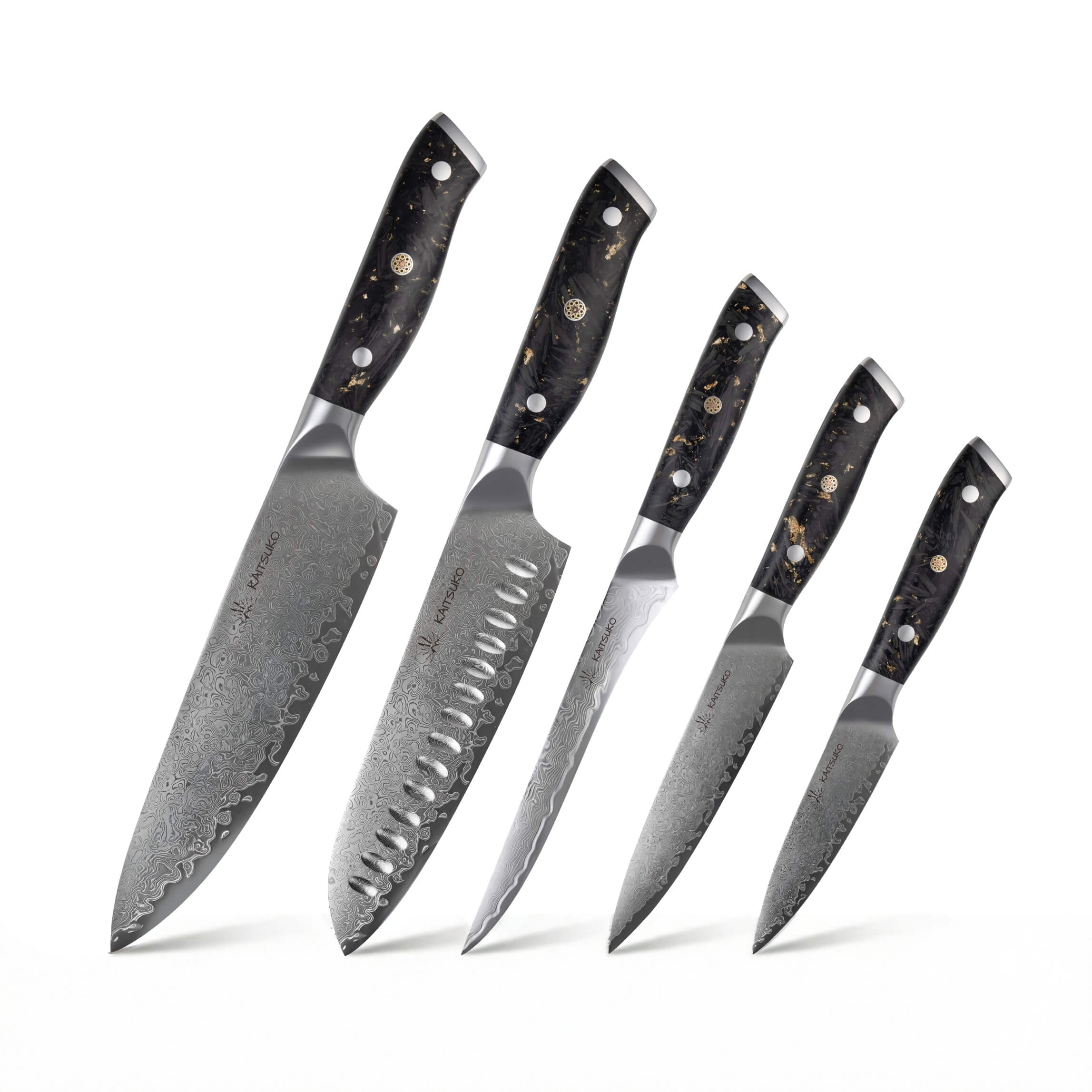 Set de 5 couteaux Japonais - Chef Yakumoto