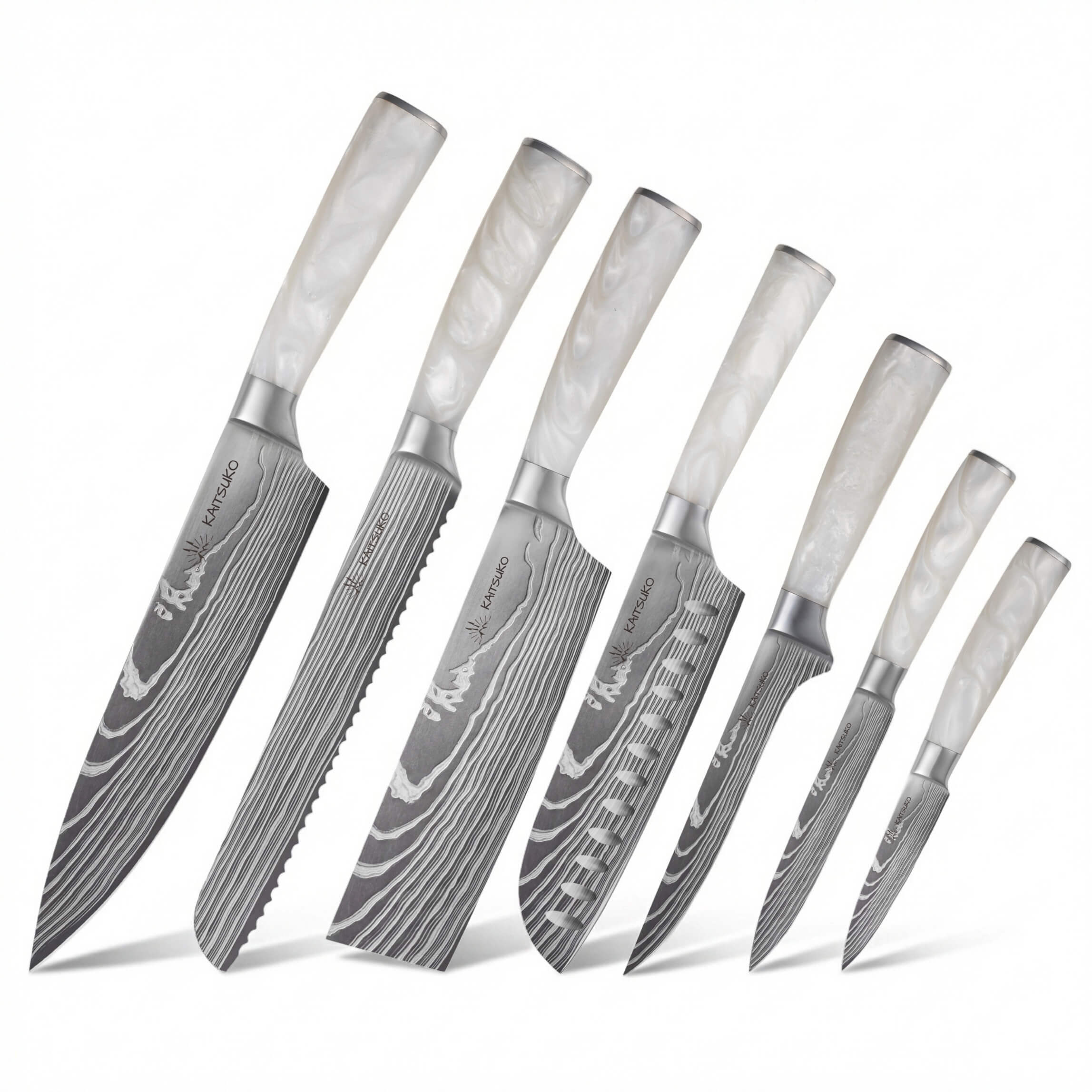 Set de 7 couteaux Japonais - Chef Tanaka