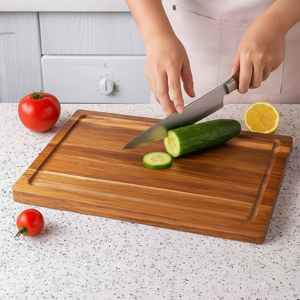 Wooden cutting board - 28x20cm