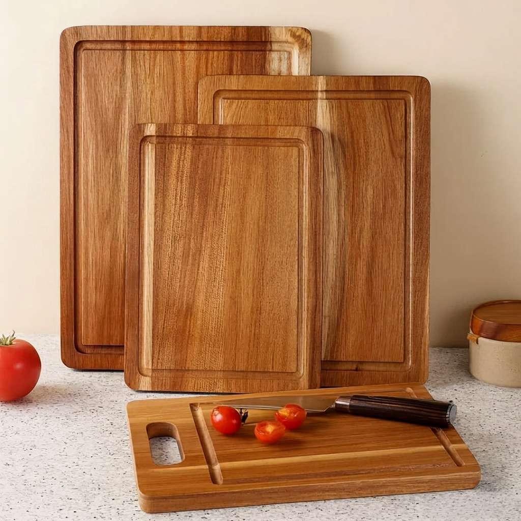 Wooden cutting board - 28x20cm