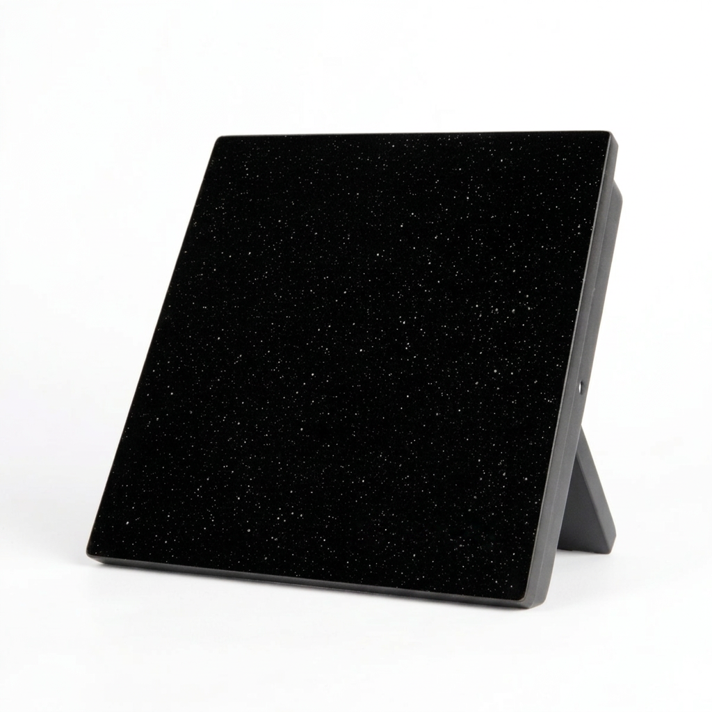 Magnetic knife strip black