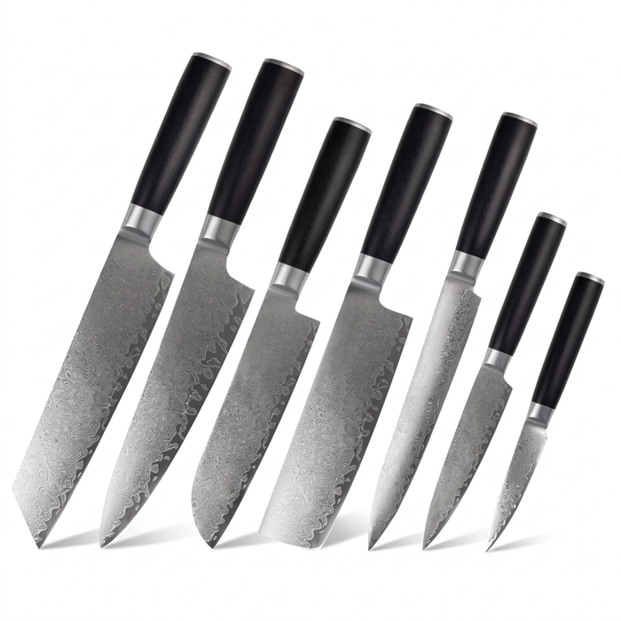 Set of 7 Japanese Knives - Kyoto