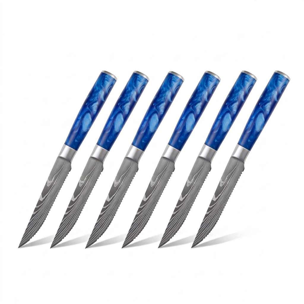 Steak Knife Set - 6 Pieces - Chef Tanaka