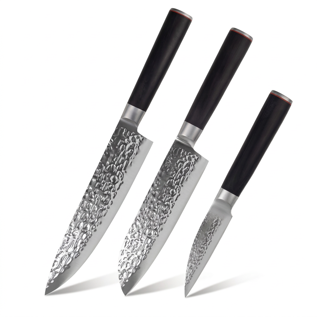 Set of 3 Japanese Knives - Kaito