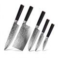Set of 5 Japanese Knives - Kaito