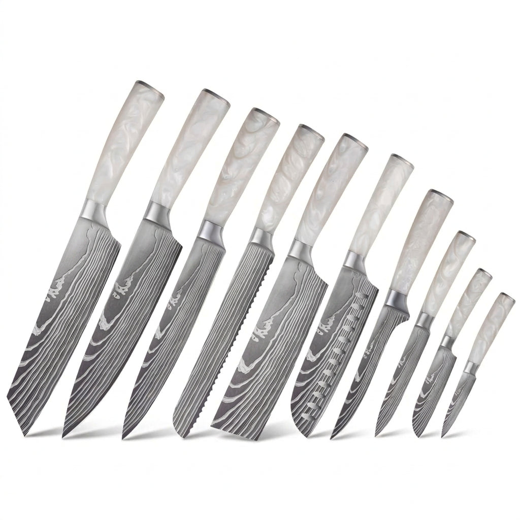Set de 10 couteaux — Chef Tanaka