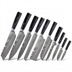 Set de 10 couteaux — Chef Tanaka