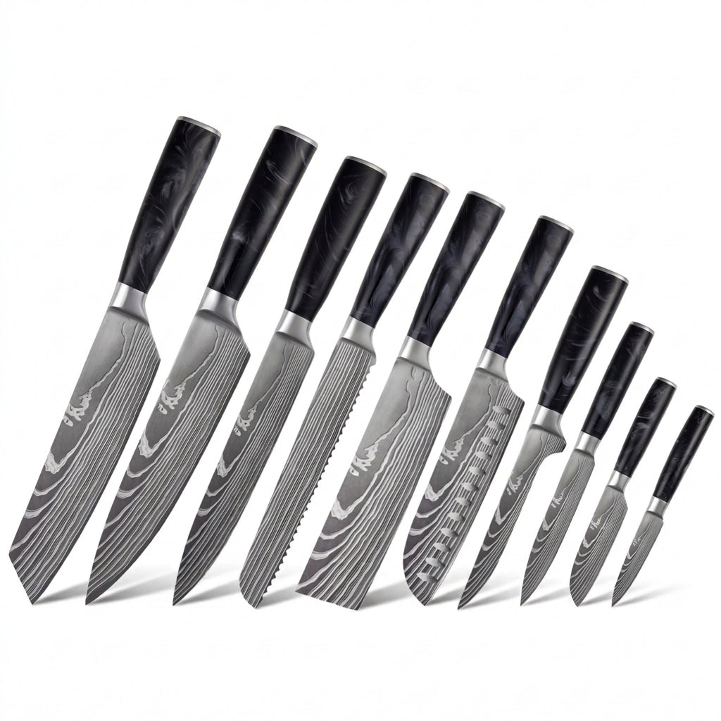 Set de 10 couteaux — Chef Tanaka