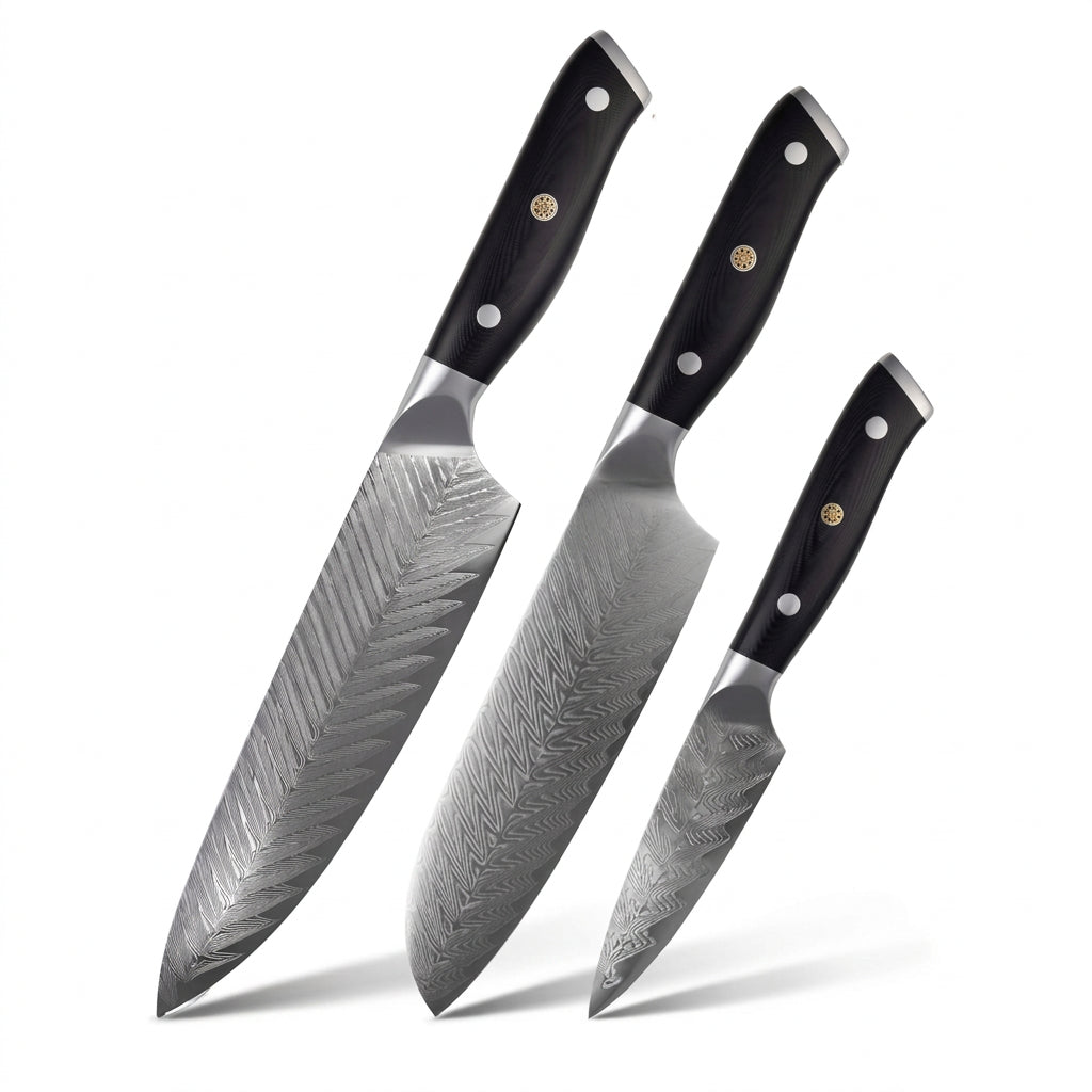 Set de 3 couteaux — Chef Yakumoto