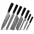 Mamorigatana — Set de 7 couteaux — Chef Tanaka