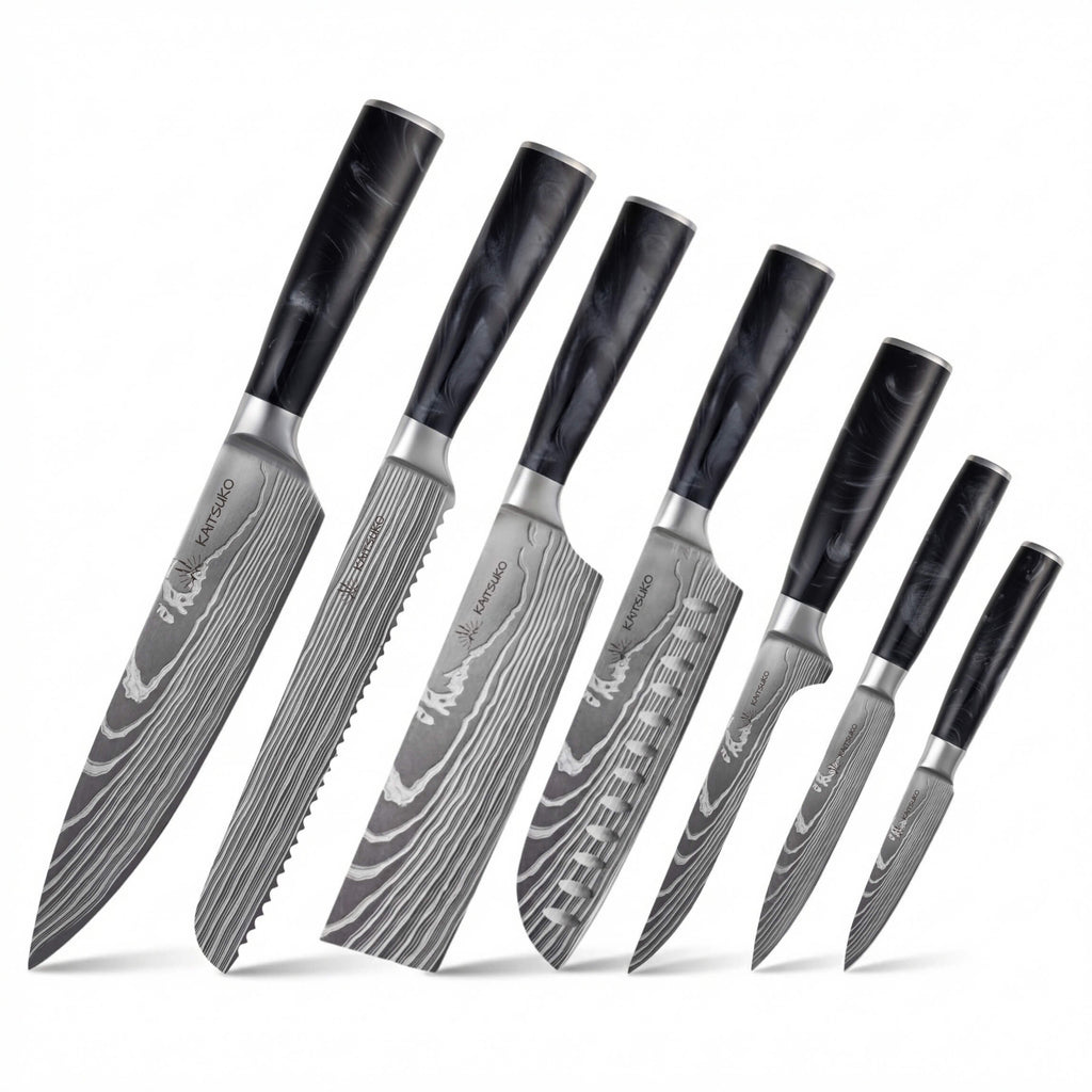 Mamorigatana — Set de 7 couteaux — Chef Tanaka